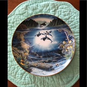 Danbury Mint Underwater Paradise Limited Ed. Plate